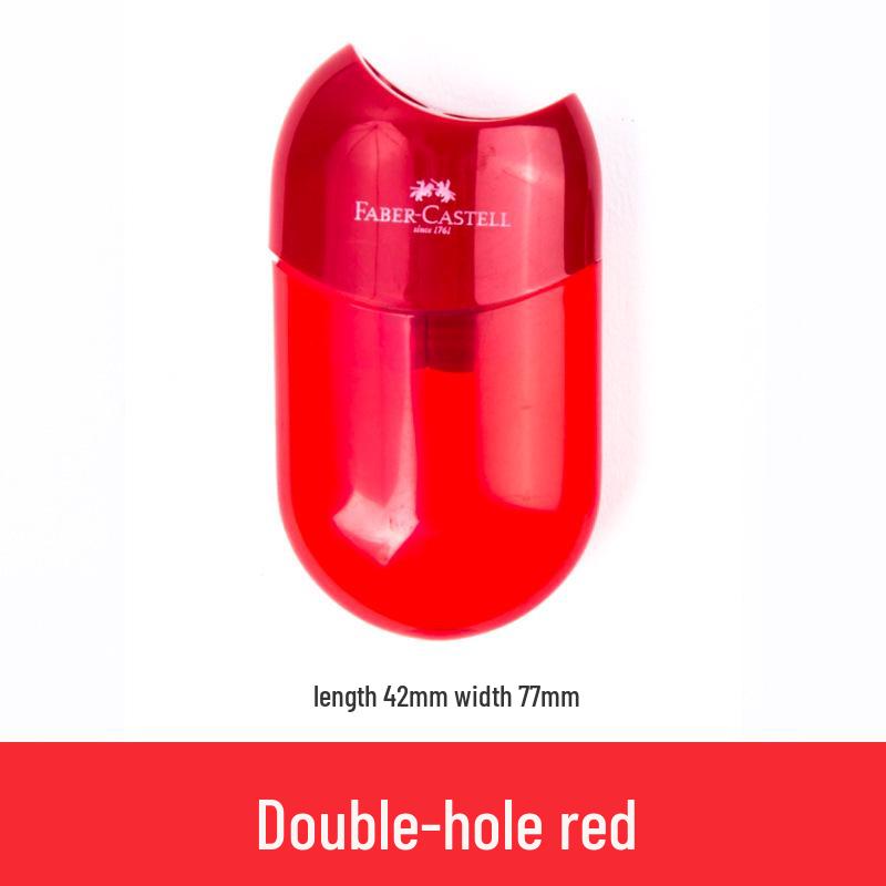 Faber-Castell Double & Single Hole Pencil Sharpener for Students and Artists