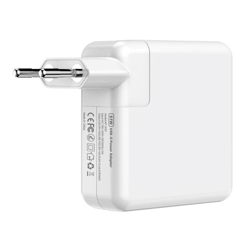 Apple MacBook Charger: Cross-Border 61W/67W PD Fast Charging Type-C Adapter