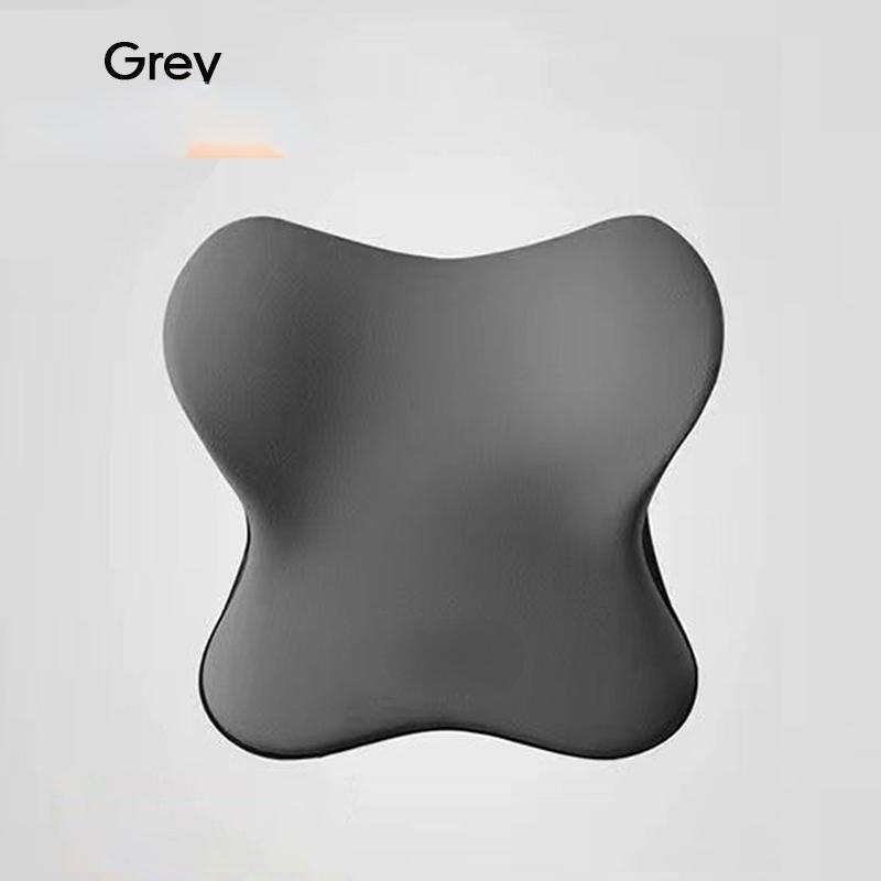 Apoio lombar para encosto de cabeça de carro Almofada lombar Almofada de espuma de memória Almofada lombar para encosto Almofada de pescoço confortável para carro Acessórios para carro