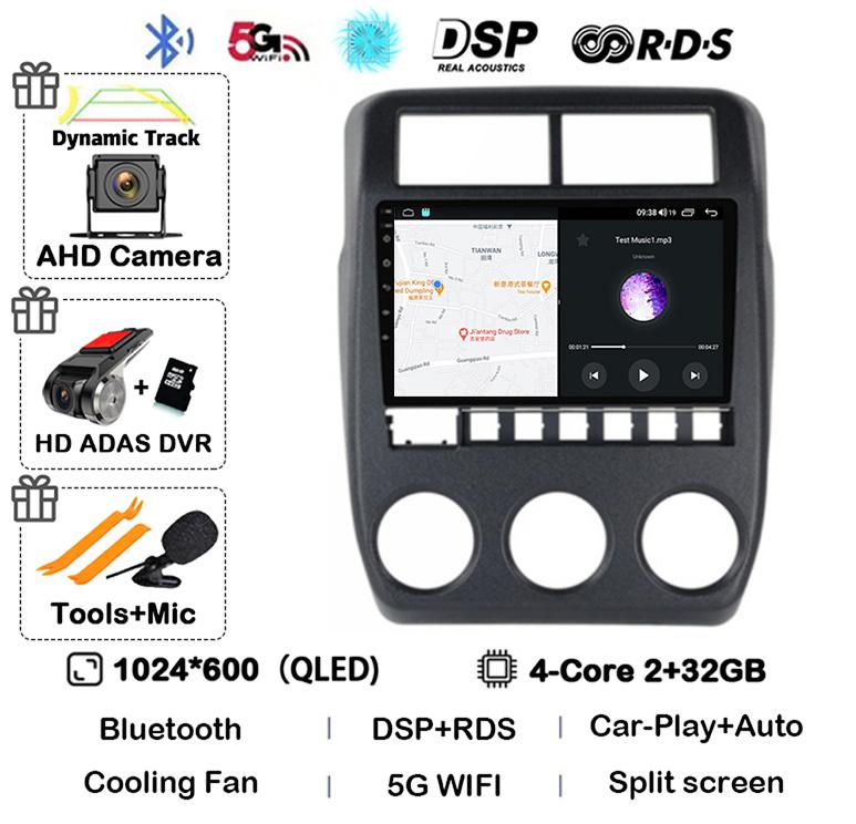 Android 14 Wireless Carplay+Auto WIFI+4G Car Radio For LADA NIVA 2022 Multimedia Stereo Video Player GPS Navigation 360 Camera