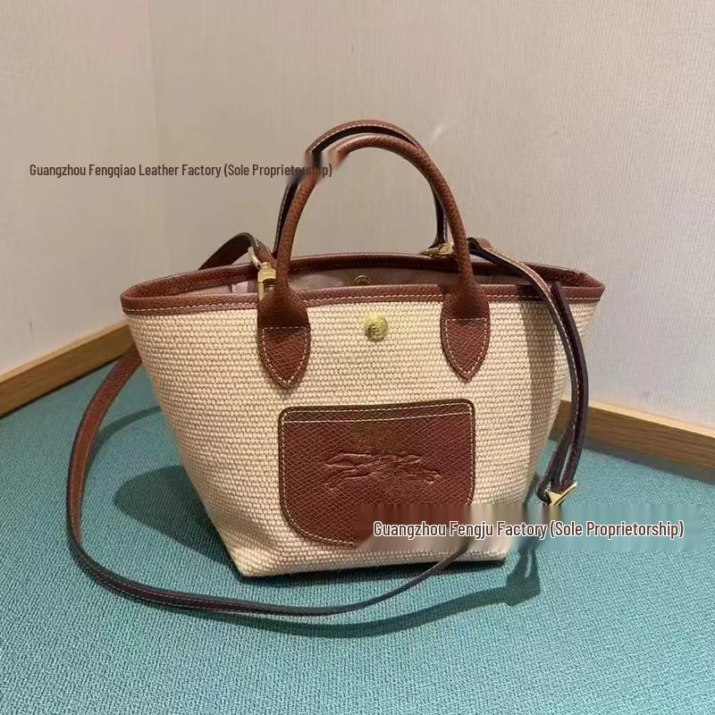 Pleciona torba shopper ze skóry krowiej z inkrustacją smoka: Duża pojemność torba plażowa, na ramię, crossbody