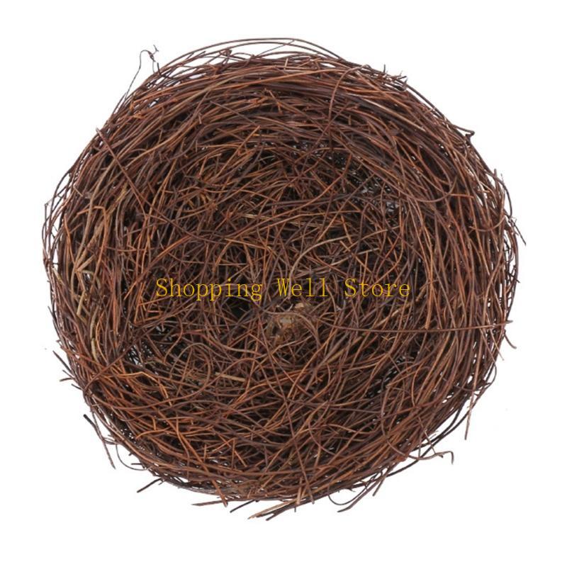 KX4B Portable Easters Bird Nests Decoration Eye Catching Easters Faux Bird Nests For Table Centerpieces And Displays