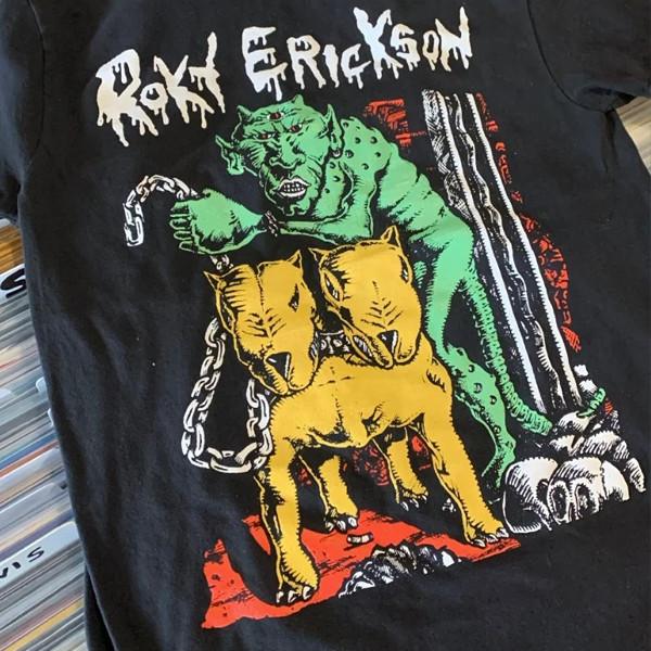 VTG Roky Erickson black T-shirt Unisex Tee All sizes S to 5Xl XZ476 Unisex T-Shirt S