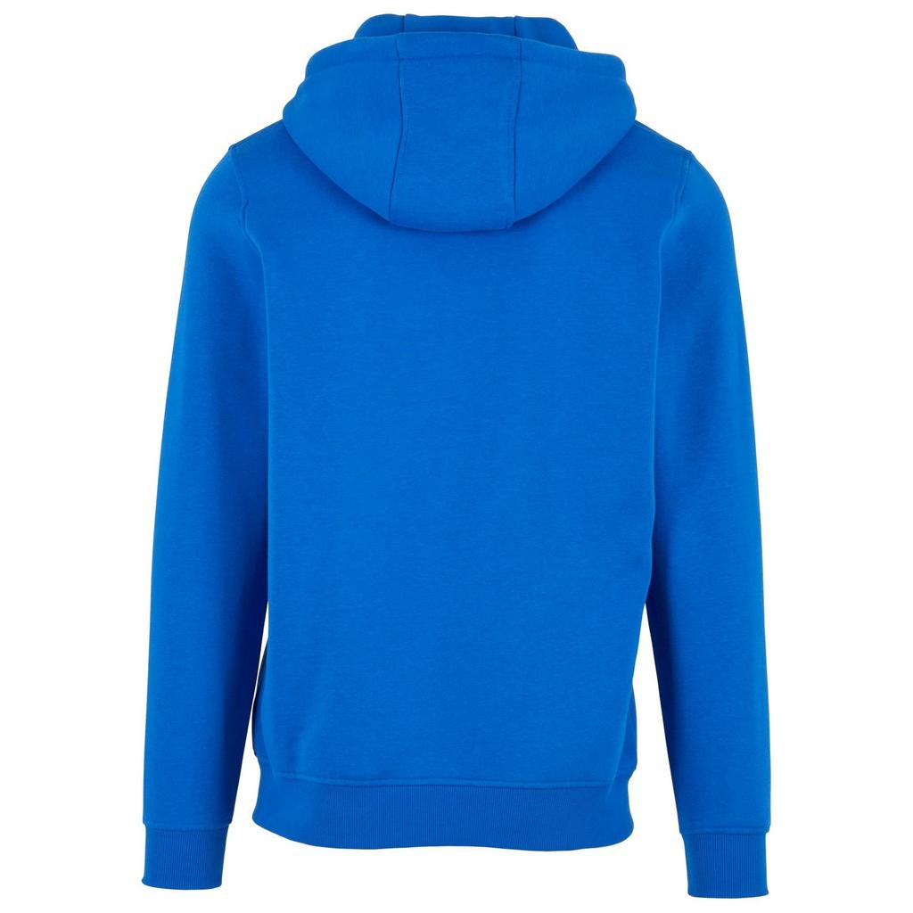 Build Your Brand Mens Heavy Full Zip Hoodie