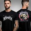 Bad Omens Skull and Candles Tee Two Sided Unisex T-Shirt High-end Luxury Is for Both Men and Women Top Y2k