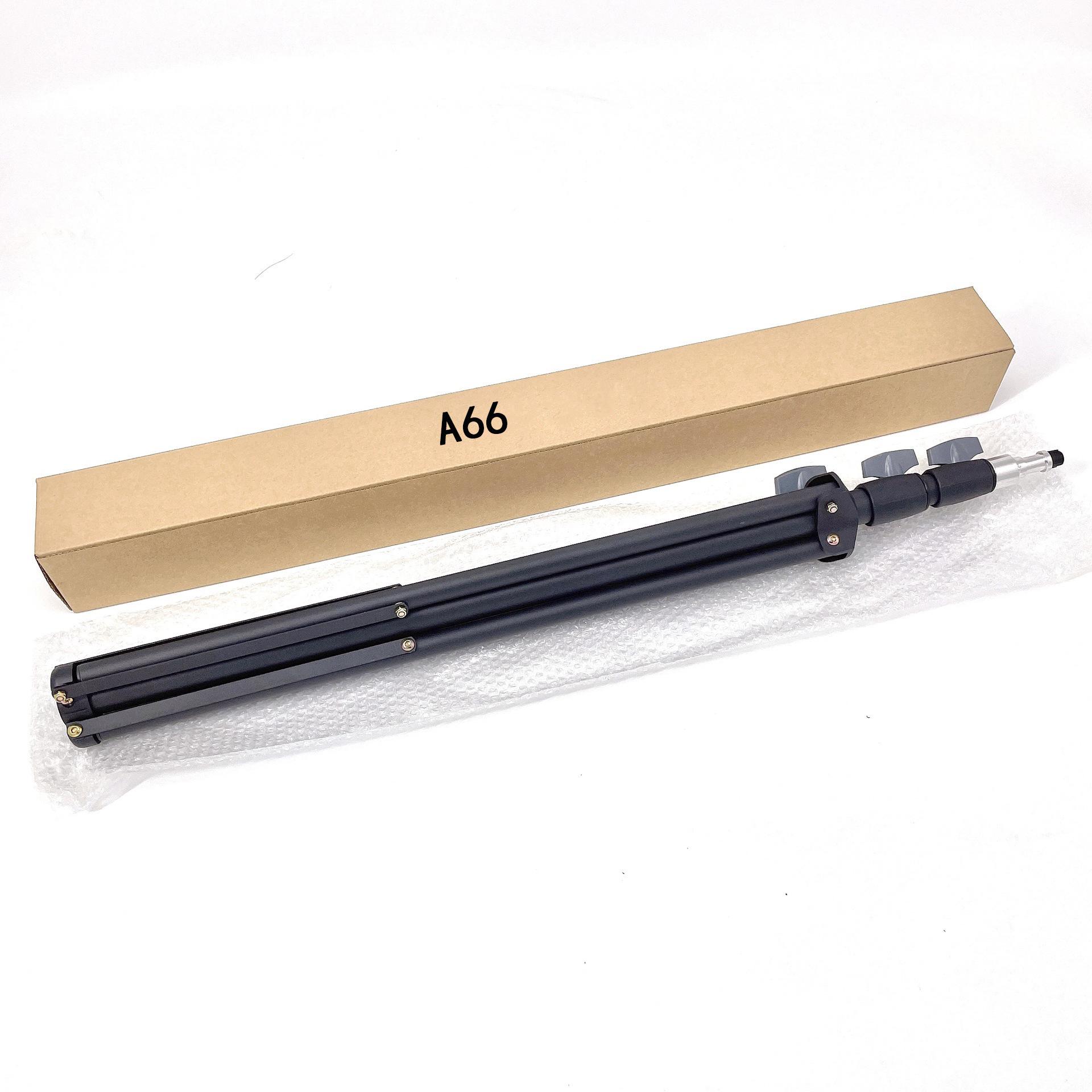 Adjustable Frosted Phone Holder & Carbon Steel Live Streaming Tripod with Fill Light, Outdoor Selfie Stick