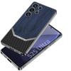 Samsung S25ultra Mobile Phone Case Wood Grain Electroplating Plain Leather S24ultra Fine Hole Full Inclusive Anti Fall Protection Case