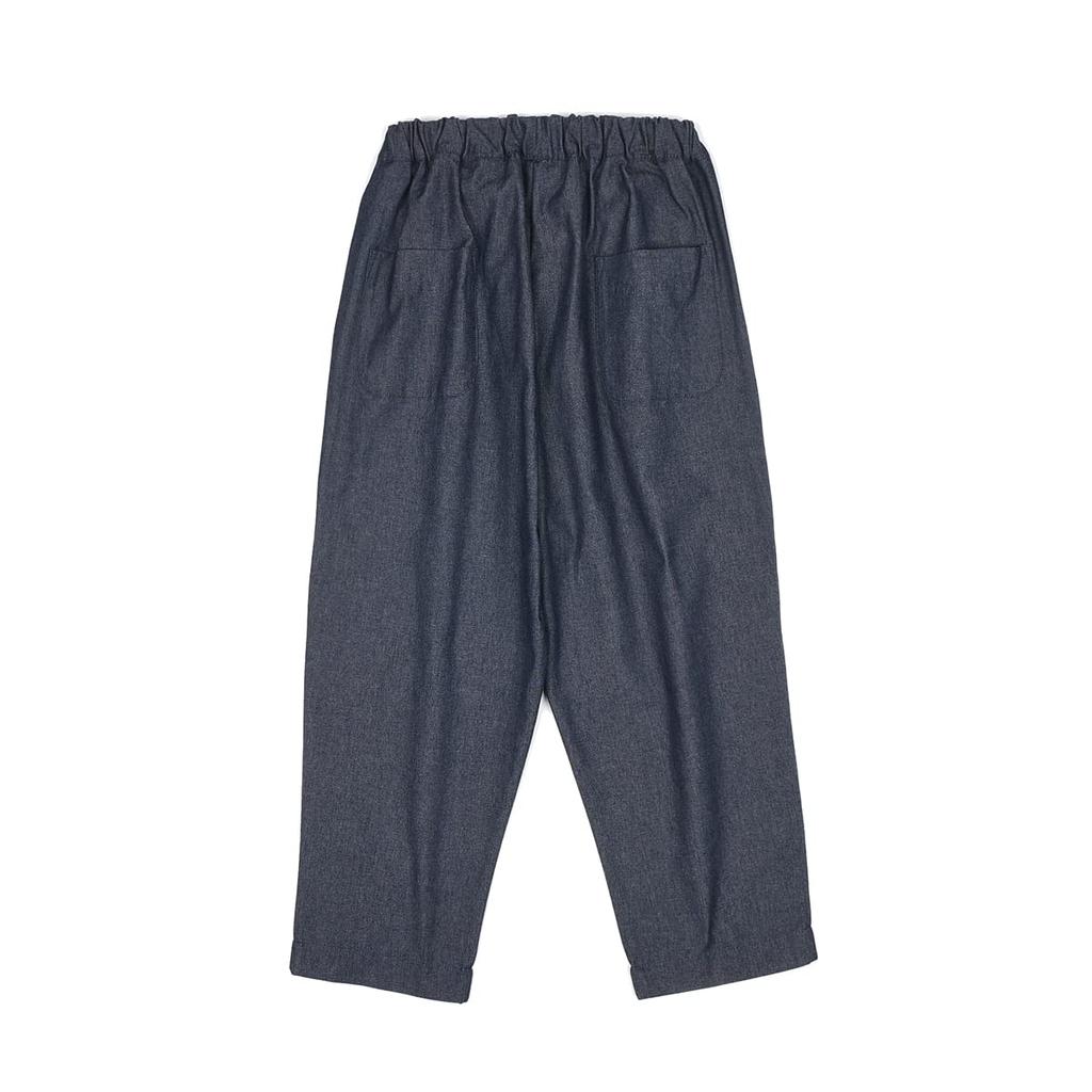 Kusguru Japan Cropped Donker Maat M Dames KPT2301-88 Broek, Blauw,