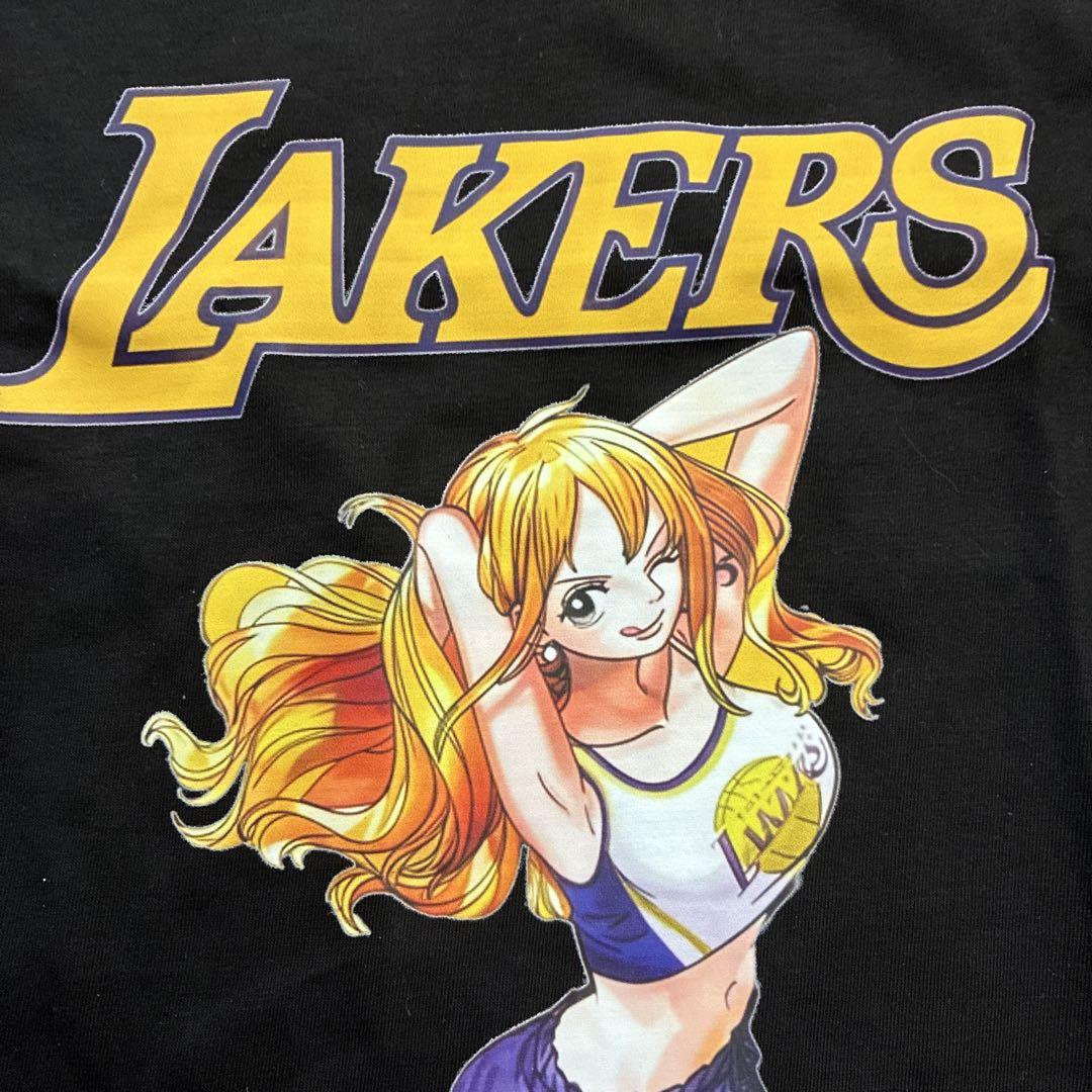 

[Б/У] Футболка ONE PIECE LAKERS Футболка аниме One Piece Нами