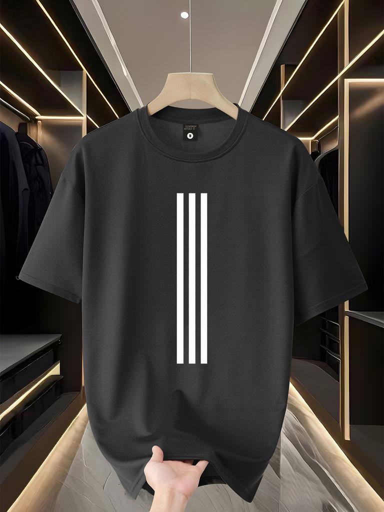 Mens Heavyweight 100 Cotton Graphic Tshirt Lightweight and Breathable Comfortable Casual Wear Trendy Machine Washable