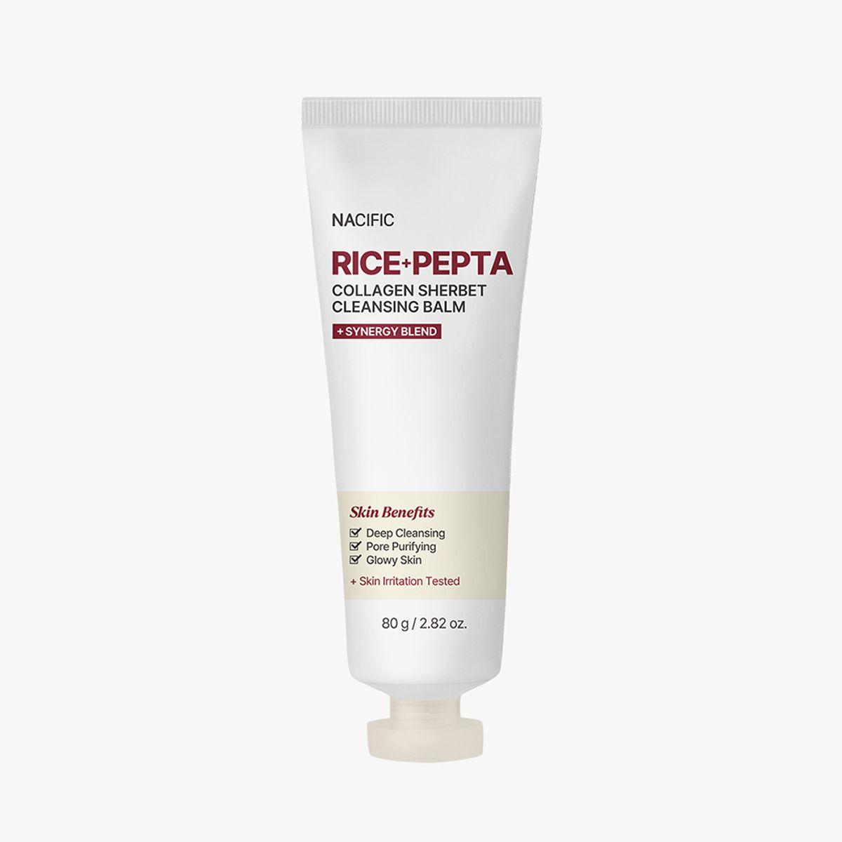 Nesipic Rice Pepta Collagen Sherbet Cleansing Balm 80g
