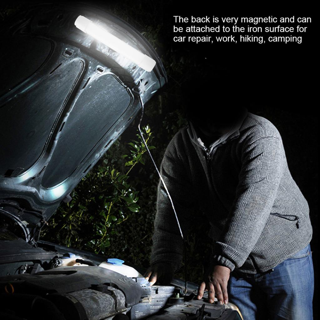 USB Charging Multifunction LED Tent Light Outdoor Waterproof SOS Lamp Power Bank with Magnet