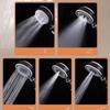 Luxury Black Shower Head Set 5 Functions Handheld Shower Head  Rainfall Showerhead Bathroom High Pressure Hand Shower Head
