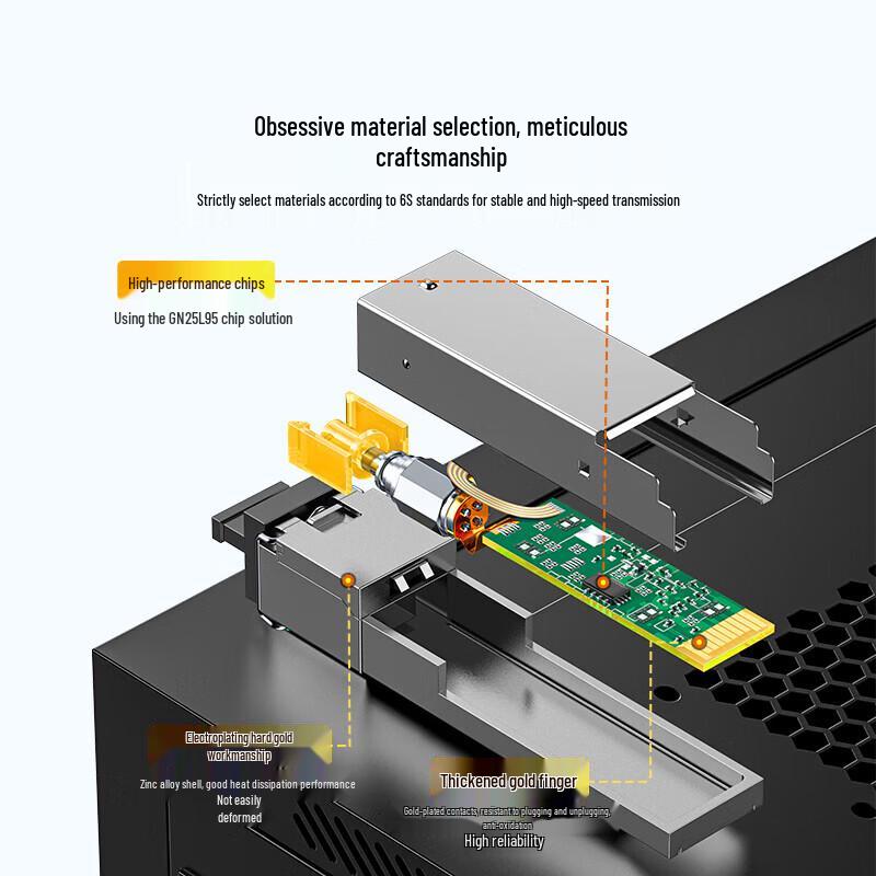 SAMZHE 10G SFP+ SC Single-Mode 10km Optical Transceiver Module Pair