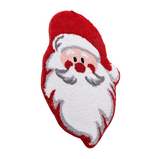 Christmas Floor Mat Xmas Tree Snowman Non-Slip Bathroom Rug Absorbent Washable