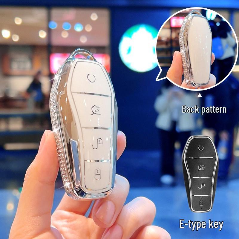 BYD Dolphin & Model Key Cover for Han, Qin Plus DMI, Song L, Kou Pro, Yuan, Tang, Seagull EV, Destroyer 05, Seal 06