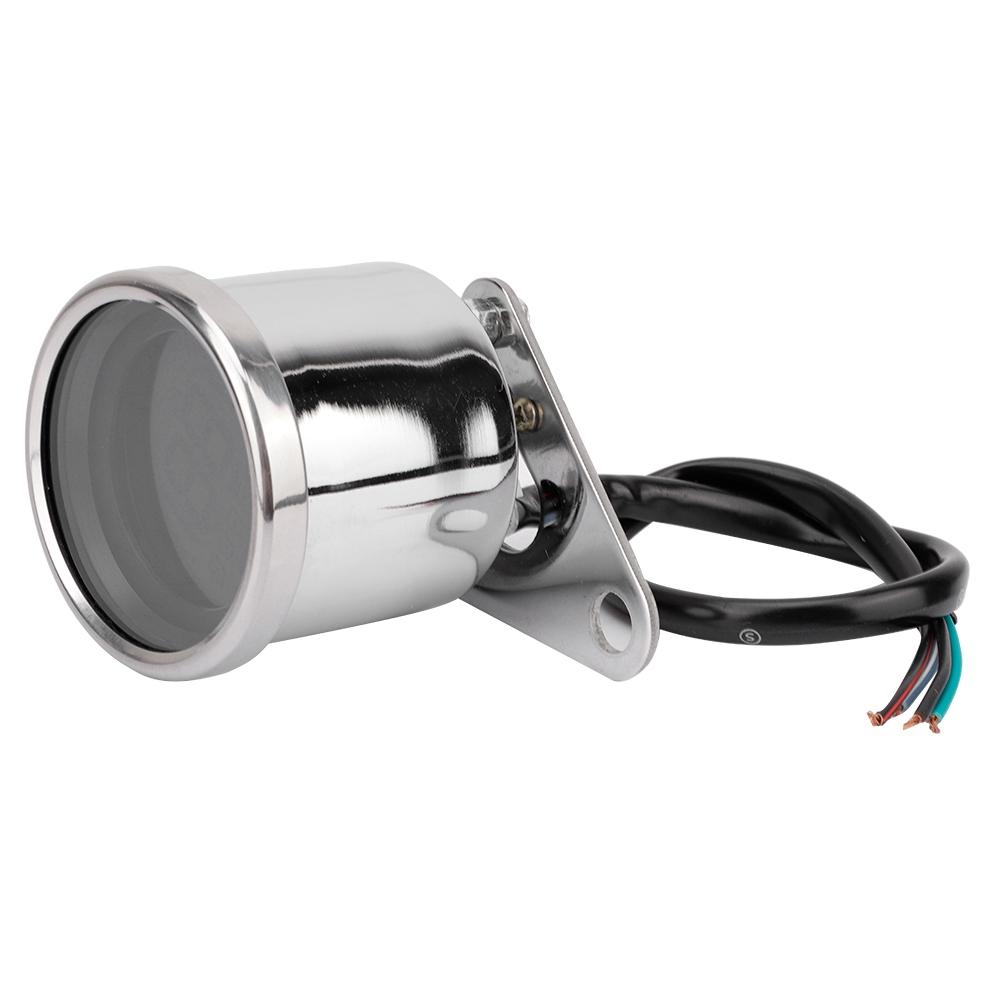 Motorcycle LCD Meter Tachometer Gauge Odometer Speedometer 0 199km h Electrosilvering