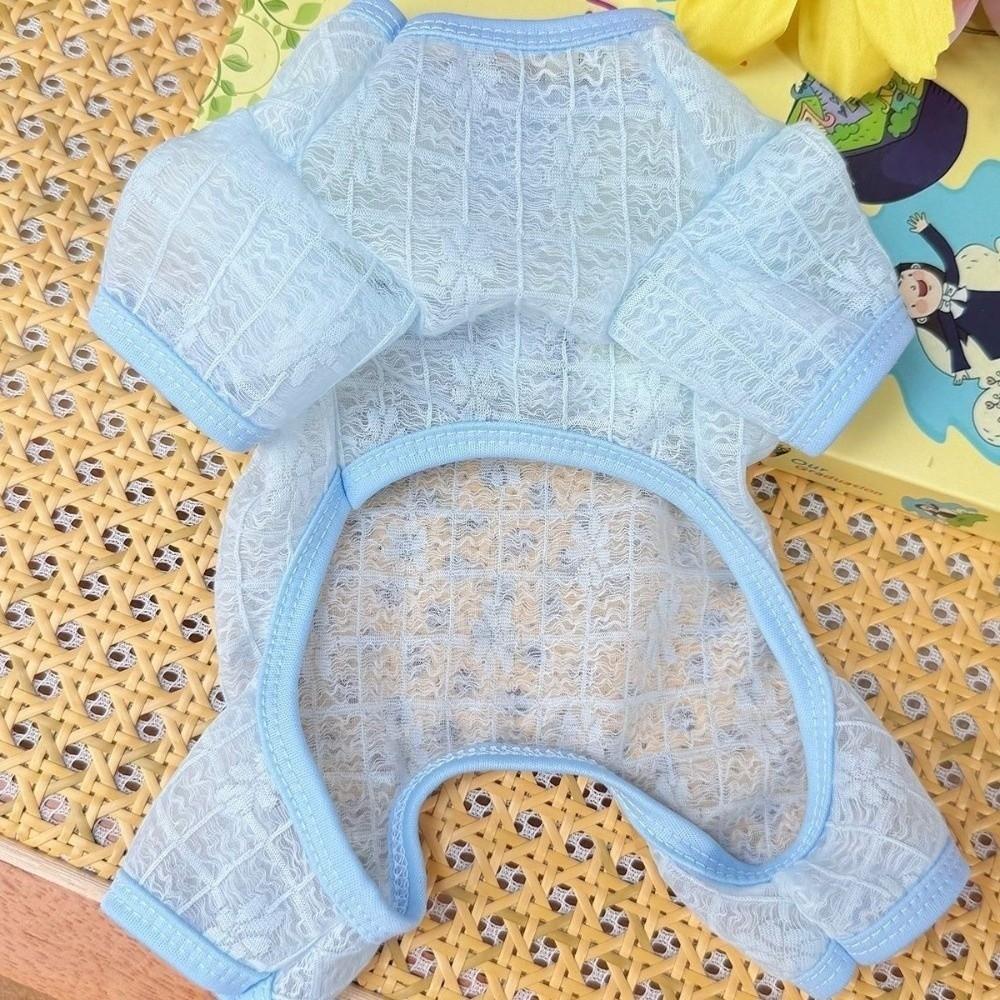 Mono de Malla Hueca para Perro Ropa de Verano Fina para Perro Disfraz de Moda para Mascotas Ropa para Perros Ropa Diaria para Mascotas