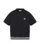 Goldeunbeeo (Women) Woven Round Sweatshirt_G5Tam25211Bkx