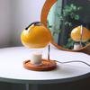 Candle Warmer Lamp Wooden Rack Iron Stand Glass Lampshade Decorative Retro Candle Melting Lamp with Timer