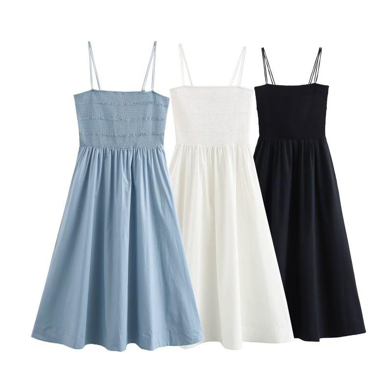 Kaslead New Arrival Women's Clothing Fashion Style Fashion Casual Splicing Sling Tube Top Dress 123165700