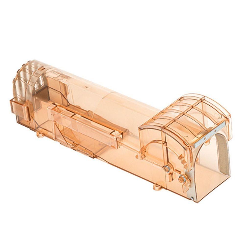 Reusable Rodent Repellent Self-locking Mousetrap Pest Control Hommization Rodents Trap Nontoxic Plastic Home
