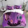 Set Biancheria da Letto Cartone Animato The Wild Robot per Bambini Ragazzi Anime Stampa 3D Copripiumino con Federa Tessili per la Casa Set Biancheria da Letto