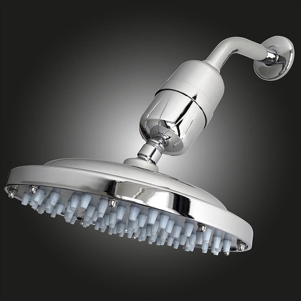 G1 2in Bathing Shower Filter Showering Water Purifier Filtration Replacement Cartridges for Home BathroomSY 14 Silver