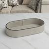 PU Leather Storage Box Living Room Decoration Home Entrance Jewelry Organizer Box Desktop Cosmetic Miscellaneous Tray Home Decor