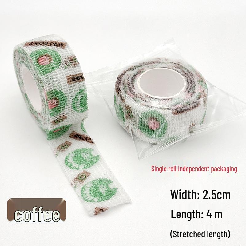 Elastic Finger & Wrist Support Bandage – Non-Slip Self-Adhesive Protection for Writing & Sports