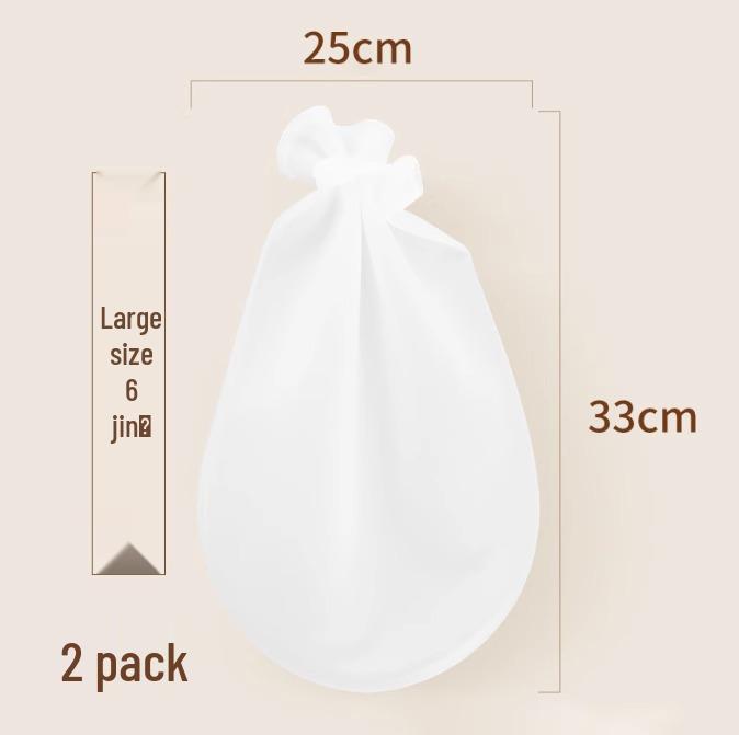 Zesílený nepřilnavý silikonový sáček na hnětení a kynutí těsta s válečkem na pečení