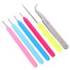 6Pcs Paper Diy Set Quilling Paper Tools Tweezer Needle Pins Slotted Pen Tool Kit