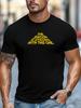 Unisexs Tshirt Summer Casual Round Neck Short Sleeved Tshirt With The Sarcasm Is Strong With This One Pattern For Unisex