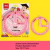 Swing Arm Protactor 360 Degree Ruler Circle Classroom Math Geometry Drafting Tools Plastic Stationery for Office School