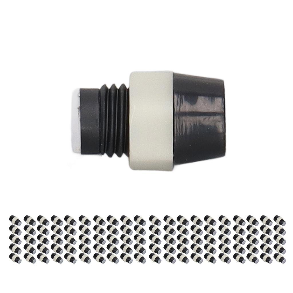 100 Sets LED Holder 5mm Plastic Light Emitting Diode Panel Mount Clip Accessory Set Kit