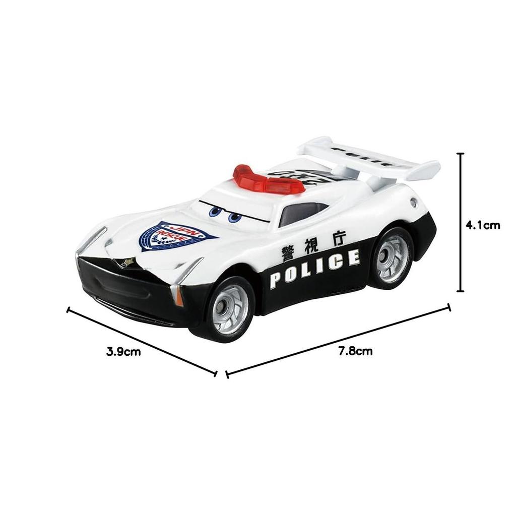 Takara Tomy Disney Cars Tomica C-20 Jackson Storm Police Type Mini Car