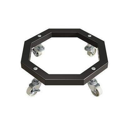 Convenient Movable Tank Gas Base with Wheels Non-slip Mobile Propane Tray Brake Strong Carrying Capacity Cylinder Holder Buckets