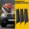 For BMW X5 E70 X6 E71 E72 3PCS Inner Door Pull Handle Cover Set Black 3PCS/Set D