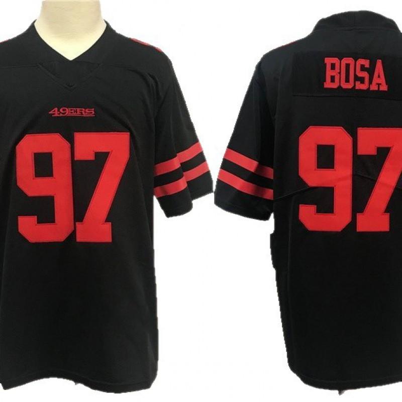San Francisco 49ers NFL Football Jersey Men - Authentic Style Performance Sportswear Striped Solid Colors To Winter