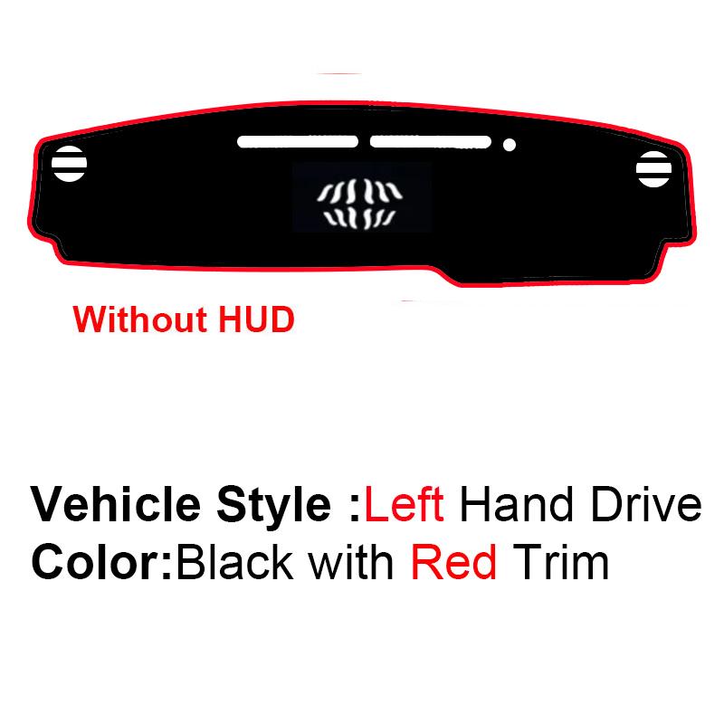 For Toyota Land Cruiser Prado 250 Series 2026 2026 2026 2026 Car Dashboard Cover Avoid Light Mat Non-Slip Pad Dash Accessories