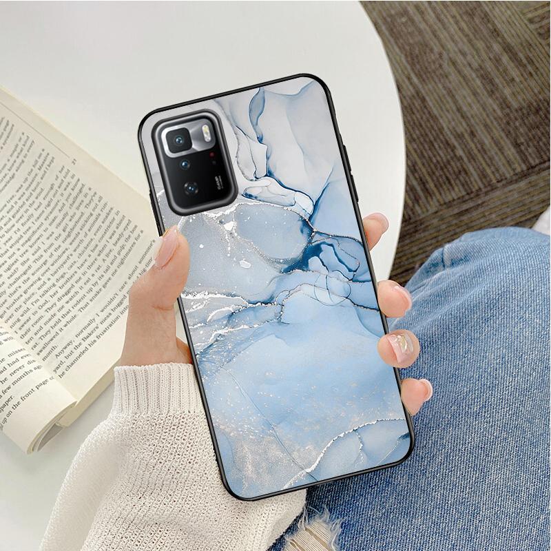 Farbige Marmor Malerei Telefon Fall Für Xiaomi Redmi Hinweis 11 10 Pro Hinweis 8 Pro 9Pro Note9 9S 10S 9T Redmi 10 9C 9A