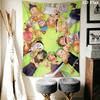 One Piece Wall Tapestry Aesthetic Wall Hanging Printed Fabric Blanket Decorative Tapestries for Bedroom Living Room Home Decor