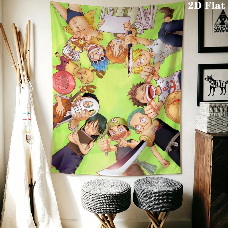 One Piece Wall Tapestry Aesthetic Wall Hanging Printed Fabric Blanket Decorative Tapestries for Bedroom Living Room Home Decor