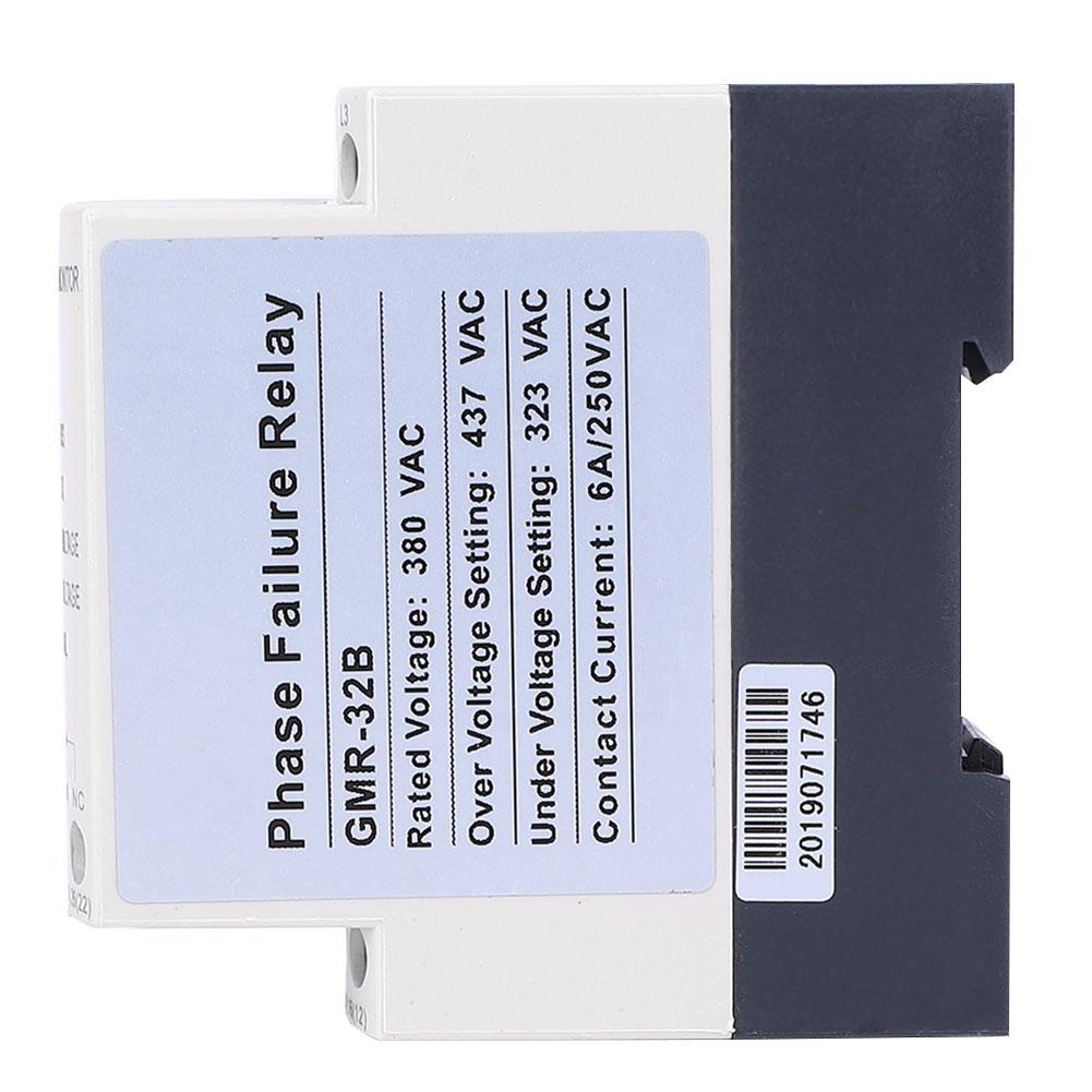 GMR 32B Overvoltage Undervoltage Phase Sequence Failure Protector Three Phase Relay 380VAC