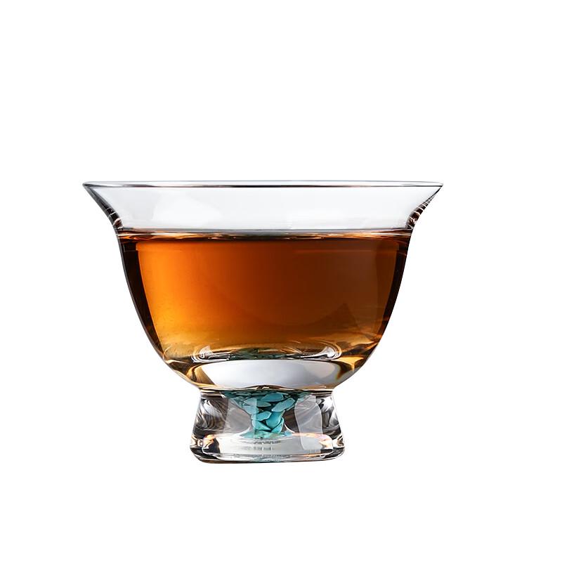 Sushi Rolando Series Luxury Crystal Glass Master Teacup