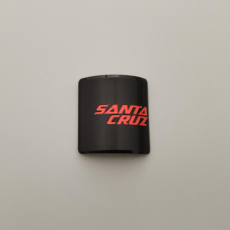 Santa Cruz Bike Badge, Mountain Bicycle Sticker, DIY Personalized Decorative Sign, Soft Aluminum Alloy Sticker