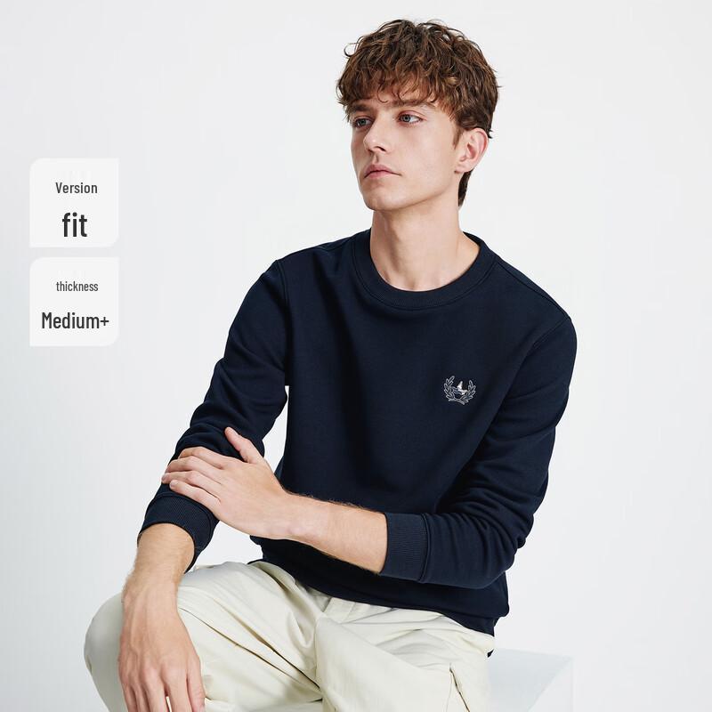 Navigare Men's 2025 Fleece-Lined Crew Neck Sweatshirt