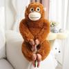Yunges Kugel Influencer-Style Long-Armed Ape Plush: Realistic Small Monkey Toy