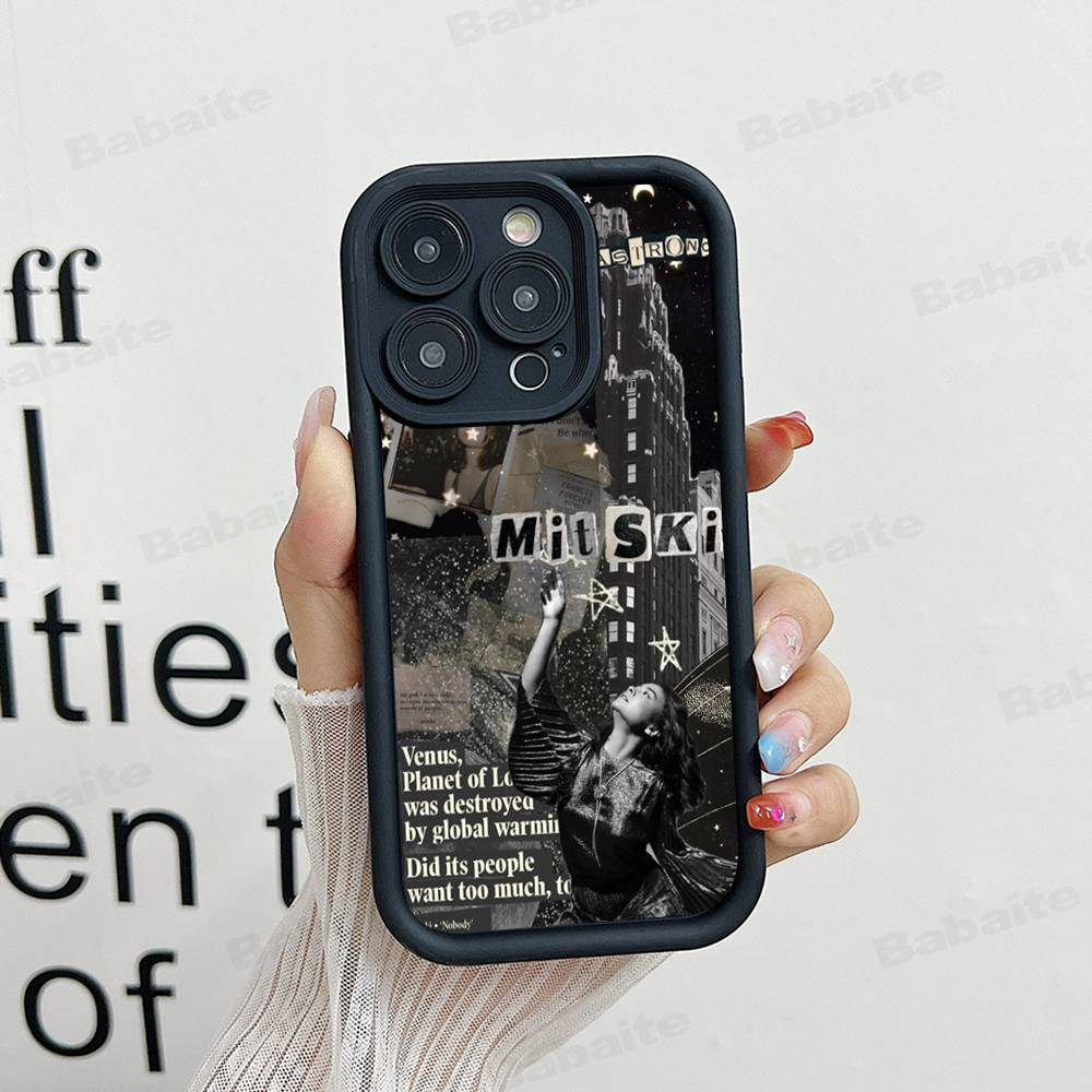 Beliebte Sängerin M-Mitski Handyhülle für iPhone 17 16 15 14 Plus 13 12 11 Pro Max Silikonhülle