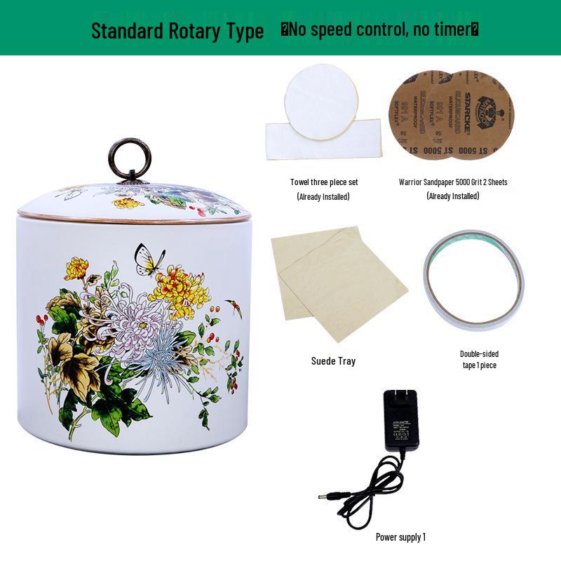 Electric Automatic Buddhist Bead Polishing & Grinding Machine